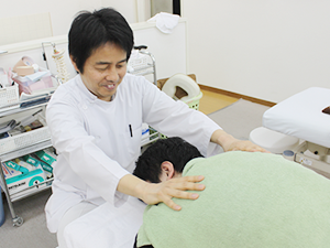 肩施術
